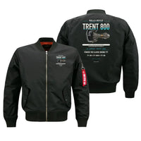Thumbnail for TRENT 800 design on black bomber