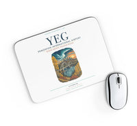Thumbnail for Edmonton International Airport (YEG) design on white rectangle mouse pad