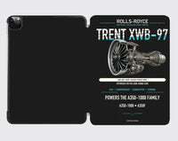 Thumbnail for TRENT XWB-97 design on black ipad tablet case