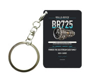 Thumbnail for BR725 Key Chain design on black key chain