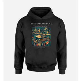 Single-Side Printing — The Seaplane Dock Double-Side Hoodie