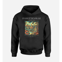Thumbnail for FAYETTEVILLE - Poster - Premium Hoodie - Black
