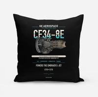 Thumbnail for CF34-8E design on black pillow