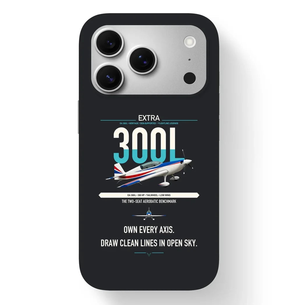 Extra 300L design on black magsafe iphone case, for iPhone 17 Pro