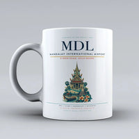 Thumbnail for International Airport MDL Mug design on white mandalay