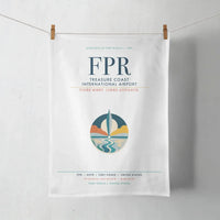 Thumbnail for Treasure Coast International Airport (FPR) design on white towel
