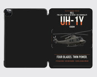 Thumbnail for Bell UH-1Y Venom design on black ipad tablet case