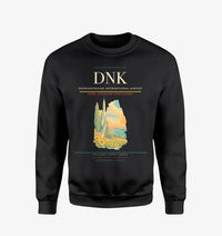 Thumbnail for Dnipropetrovsk International Airport (DNK) design on black sweatshirt