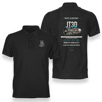 Thumbnail for JT3D design on black polo
