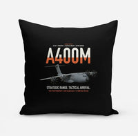 Thumbnail for Airbus A400M Atlas design on black pillow