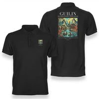 Thumbnail for GUILIN - Poster - Double-Side Polo - Black