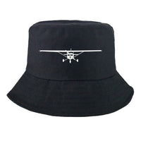 Thumbnail for Cessna 172 Silhouette summer hat - black