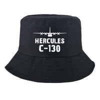 Thumbnail for Military Transport Airplane C 130 summer hat - black