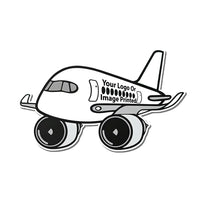 Thumbnail for Custom Design Image Logo Airbus A350 Airplanes sticker, Wide 6cm (2.3inches)