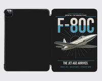 Thumbnail for F-80C Shooting Star design on black ipad tablet case