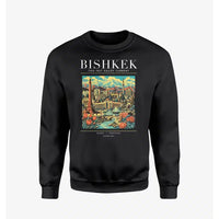 Thumbnail for BISHKEK - Poster - Sweatshirt - Black
