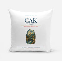 Thumbnail for Akron-Canton Airport (CAK) design on white pillow