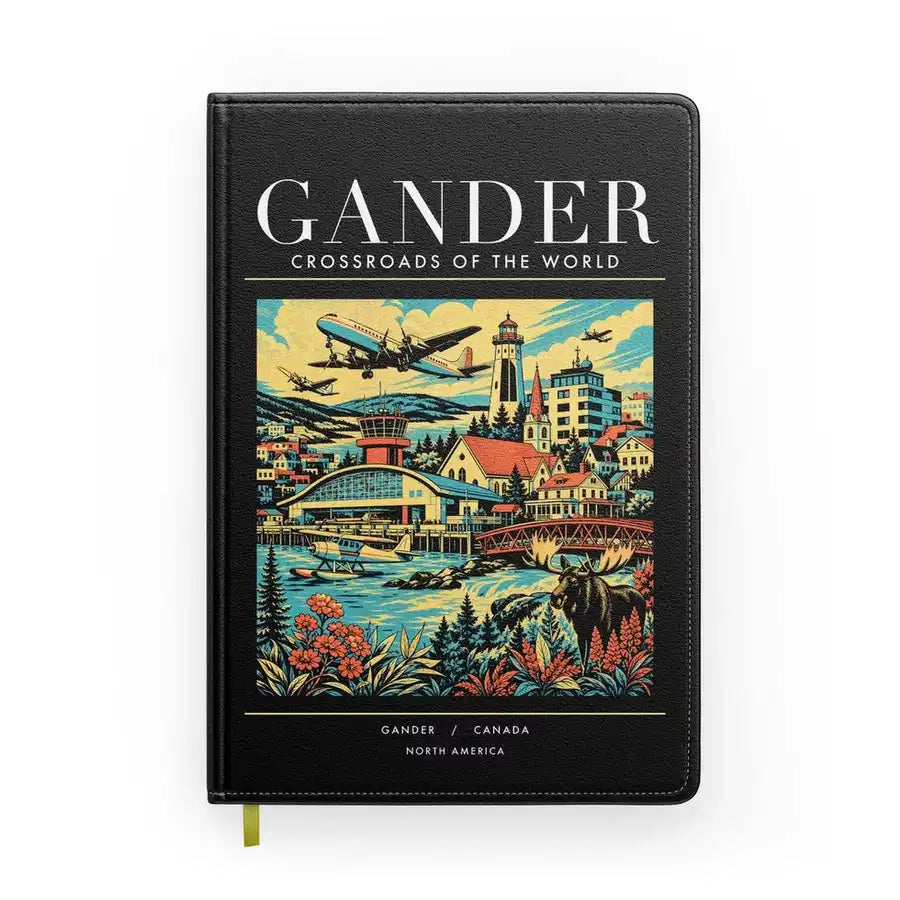 GANDER - Poster - Notebook - Black