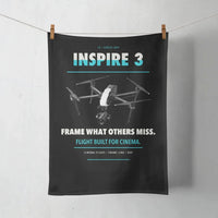 Thumbnail for DJI Inspire 3 design on black towel
