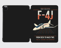 Thumbnail for F-4J Phantom II design on black ipad tablet case