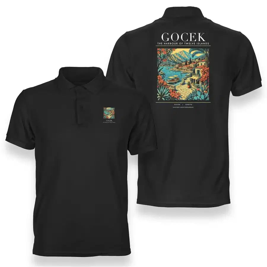 GOCEK - Poster - Double-Side Polo - Black