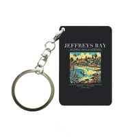 Thumbnail for JEFFREYS BAY - Poster - Key Chain - Black