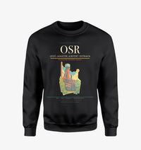 Thumbnail for Leoš Janáček Airport Ostrava (OSR) design on black sweatshirt
