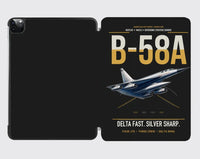 Thumbnail for B-58A Hustler design on black ipad tablet case