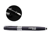 Thumbnail for Airbus A350 & Text rollerball pen - black