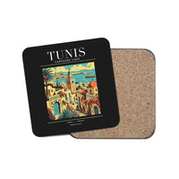 Thumbnail for TUNIS - Poster - Coaster - Black