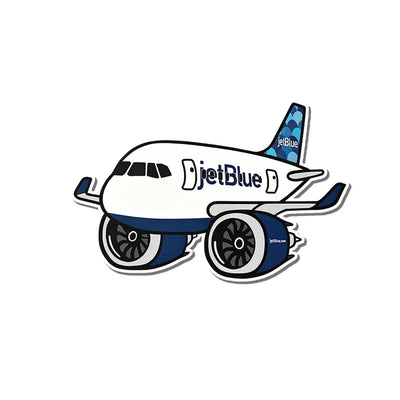 JetBlue Airbus A321 NEO aviation design airplane sticker in weather-resistant vinyl.