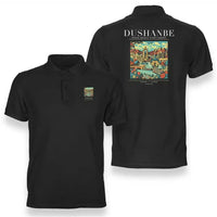 Thumbnail for DUSHANBE - Poster - Double-Side Polo - Black
