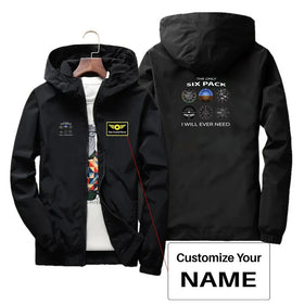 The Only Six Pack I Will Ever Need Designed Thin Windbreaker Jackets
