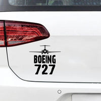 Thumbnail for Boeing 727 & Plane Car aviation design car sticker in weather-resistant vinyl.