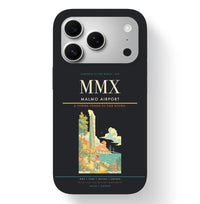 Thumbnail for Malmo Airport (MMX) design on black iPhone 17 Pro MagSafe case