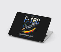 Thumbnail for F-16C Fighting Falcon design on black MacBook case