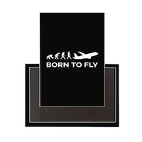 Thumbnail for Born To Fly aviation design magnet in strong neodymium core.