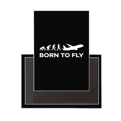 Born To Fly aviation design magnet in strong neodymium core.