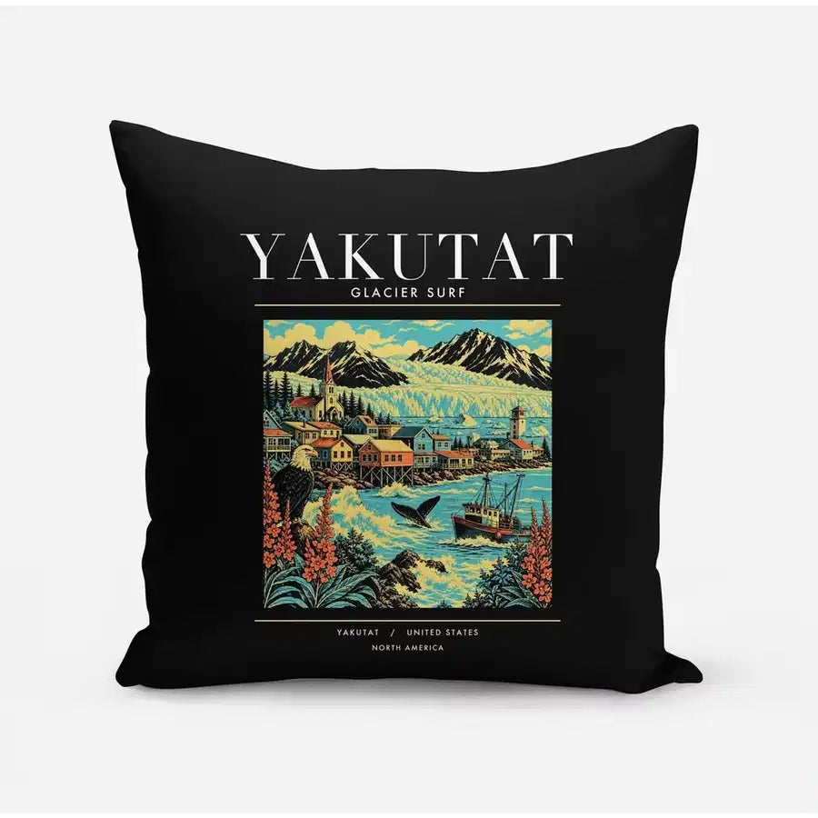 YAKUTAT - Poster - Pillow - Black