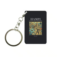 Thumbnail for HAMPI - Poster - Key Chain - Black