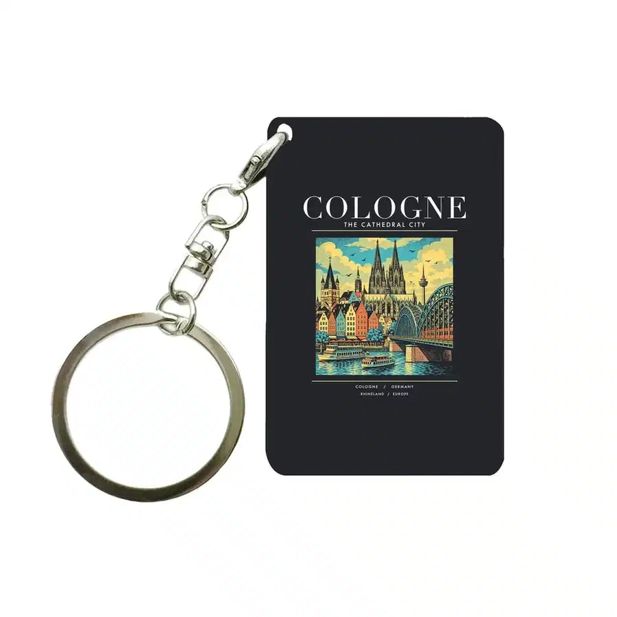 COLOGNE - Poster - Key Chain - Black
