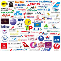 Thumbnail for 70 Pieces Aviation logo Stickers (Mixed) aviation design sticker in weather-resistant vinyl.