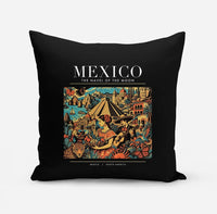 Thumbnail for MEXICO - Poster - Pillow - Black