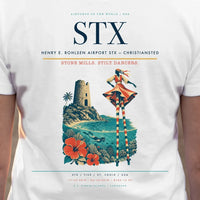 Thumbnail for Henry E. Rohlsen Airport (STX) double-side t-shirt design close-up cover
