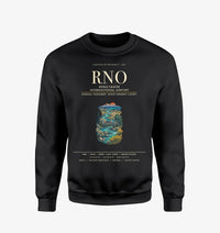 Thumbnail for Reno-Tahoe International Airport (RNO) design on black sweatshirt