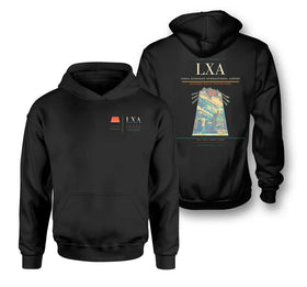 Double-Side Printing — Lhasa Gonggar International Airport (LXA) Double-Side Hoodie