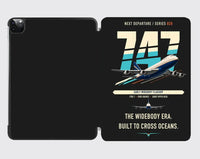 Thumbnail for Boeing 747-200B design on black ipad tablet case