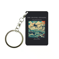Thumbnail for VINTAGE G4002 - The Channel Crossing - Designed Key Chain design on black