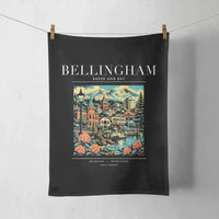 Thumbnail for BELLINGHAM - Poster - Towel - Black