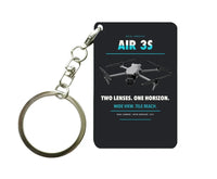 Thumbnail for DJI Air 3S Key Chain design on black key chain